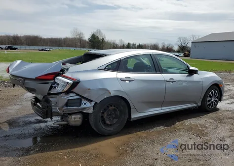 2017 Honda Civic Lx from USA, damaged, VIN 19XFC2F57HE045780